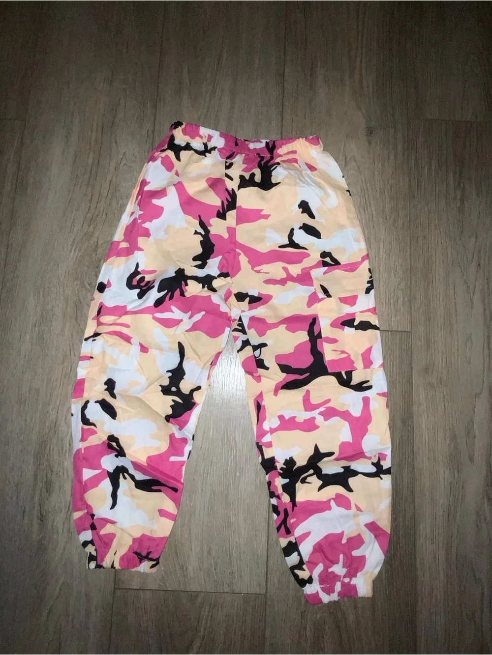 Amazon Girls Pink Camo Jogger Set